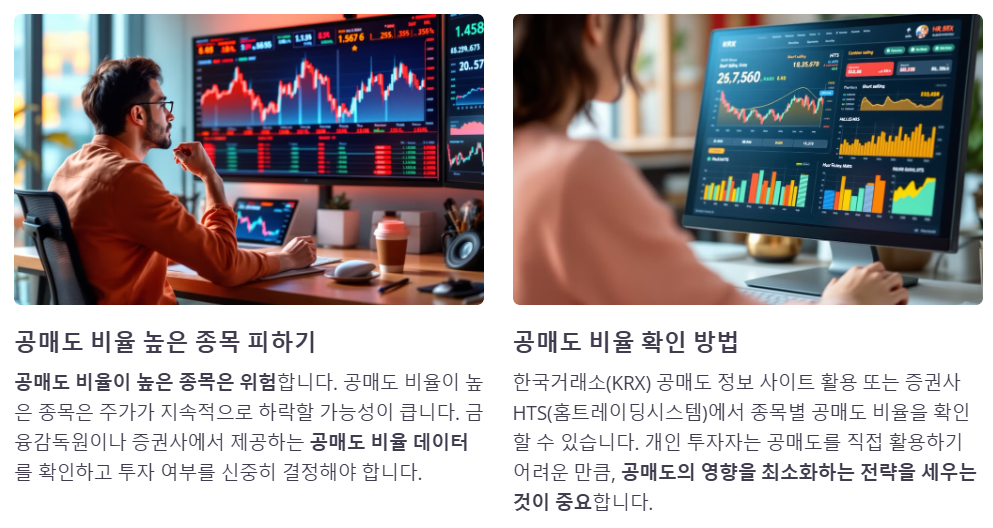 개인 투자자의 공매도 대응 전략