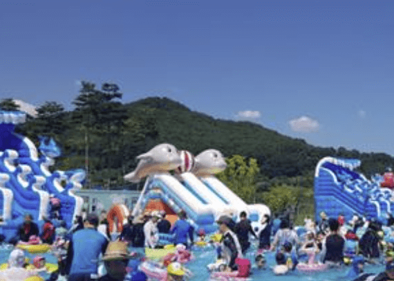 황산공원 물놀이장