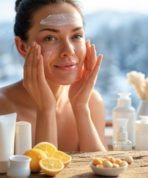 겨울철 피부건강 관련 사진