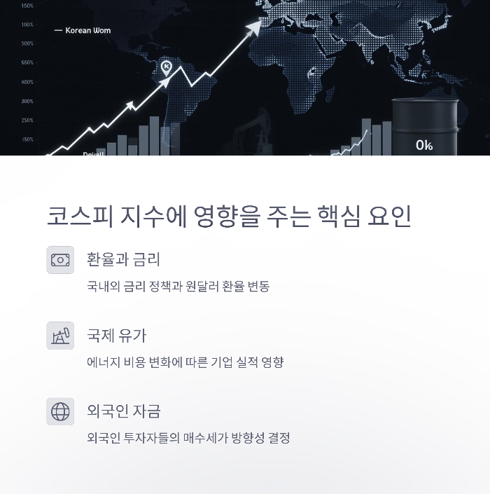 코스피 지수에 영향을 주는 요인