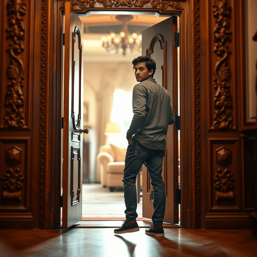 문이 열리면 다른 세계로 연결되는 꿈해몽