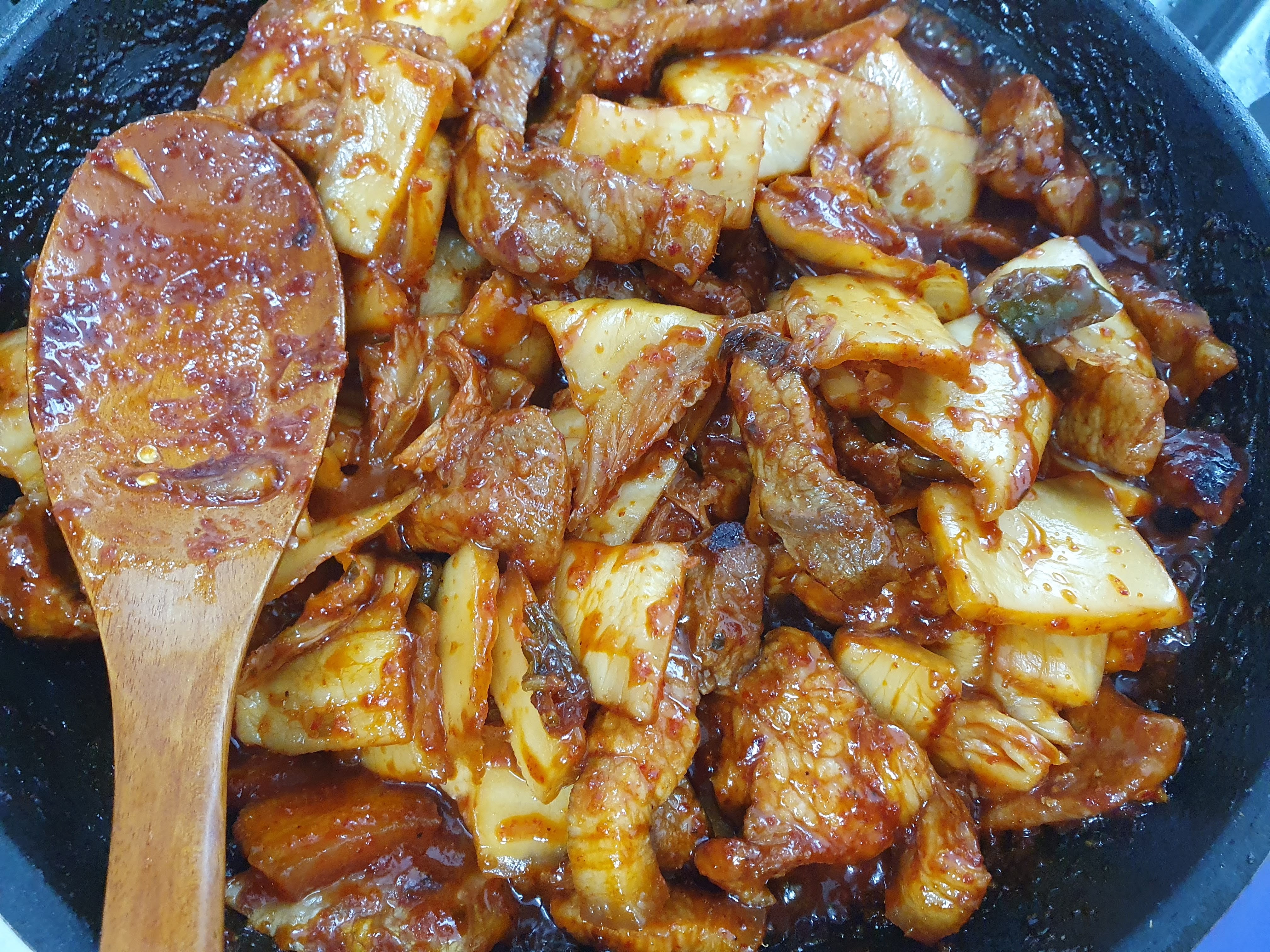 김치 두루치기 제육볶음