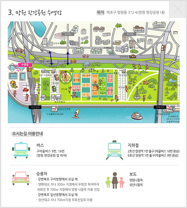 한강 수영장