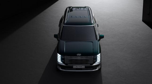 디 올 뉴 팰리세이드 전면부