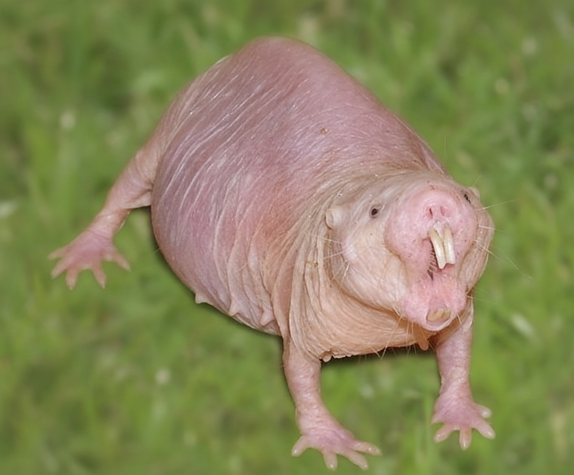 벌거숭이두더지쥐 이미지