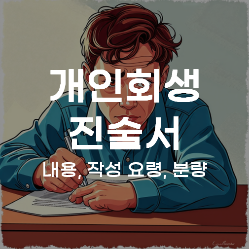 개인회생 진술서