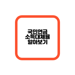 국민연금소득대체율