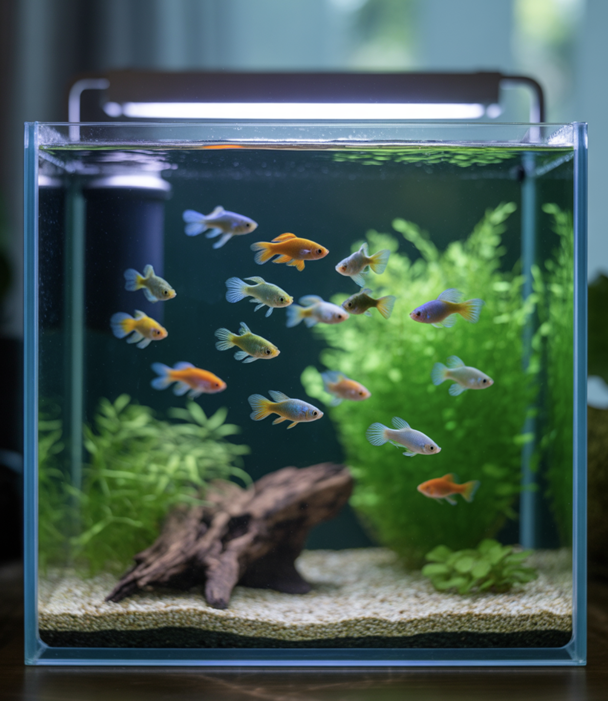 구피를 위한 아늑한 집 꾸미기 (어항 세팅)