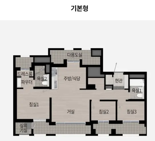 74㎡C-평면도-기본형-사진