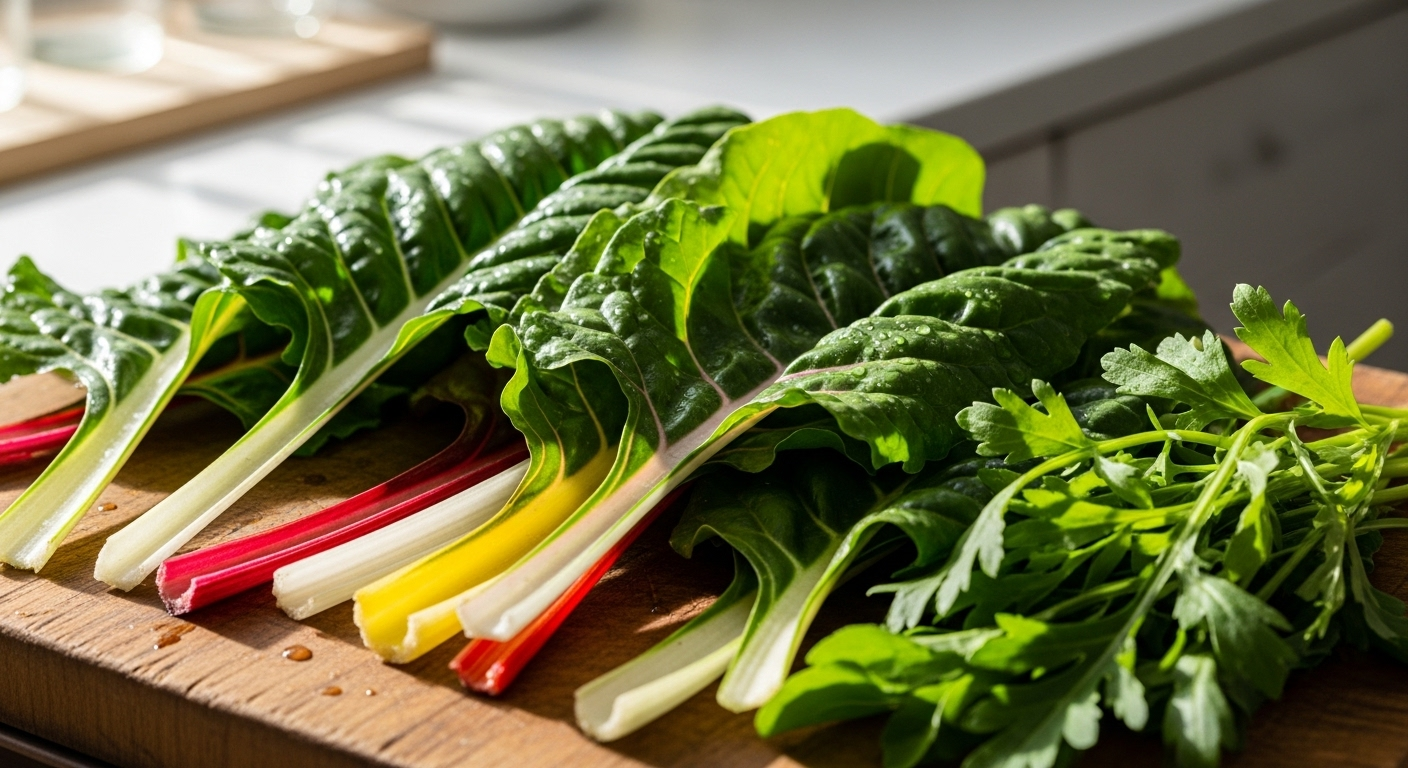🔥김대석 셰프 건강반찬 끝판왕🔥 - 쑥갓·근대나물 이렇게 무치면 밥도둑 됩니다! (불면증·변비 해결👍)