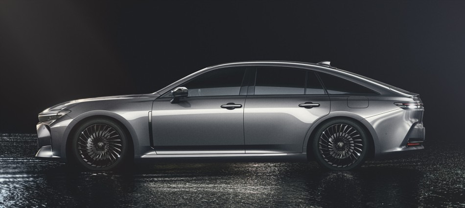 도요타 크라운 옆 라인