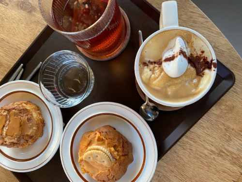 니어앤디어-음료-쿠키