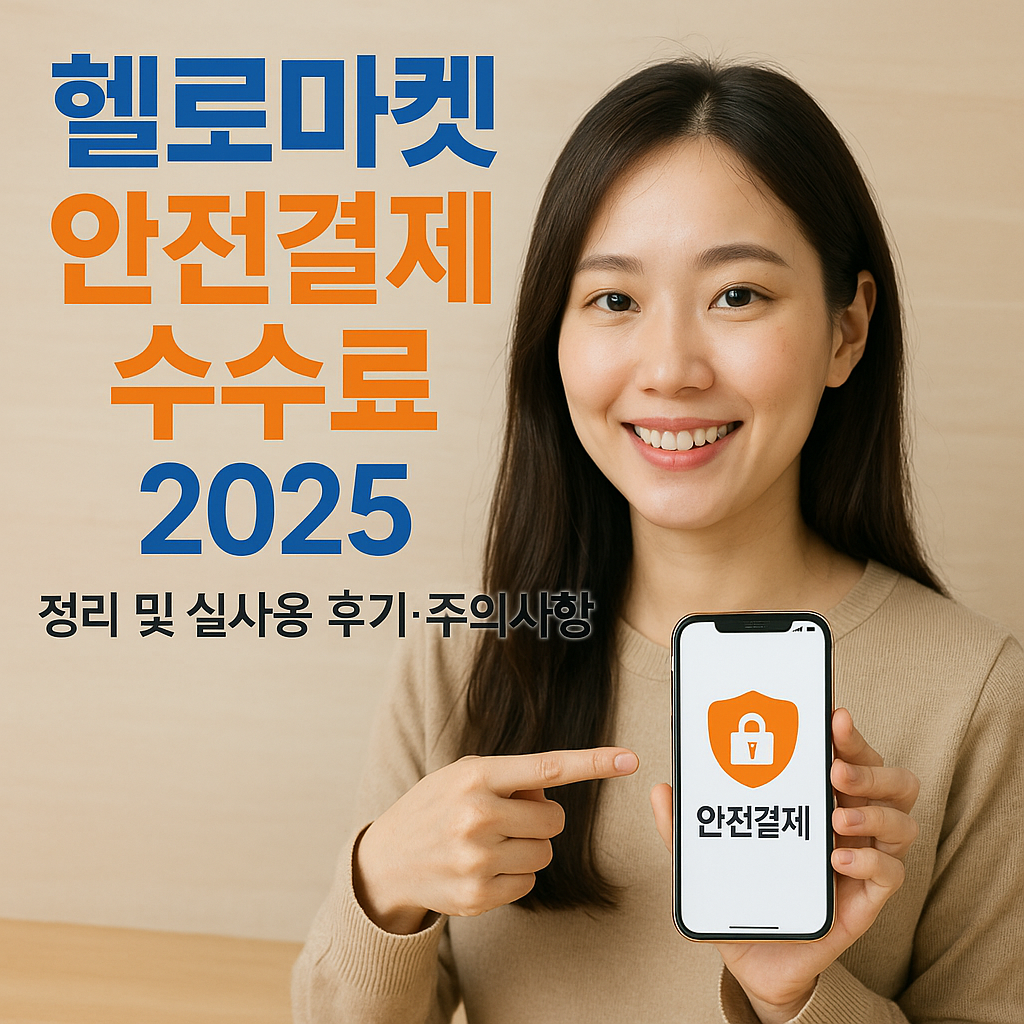 헬로마켓, 안전결제, 수수료, 중고거래, 2025년, 헬로페이, 거래수수료, 중고마켓, 안전거래, 플랫폼수수료