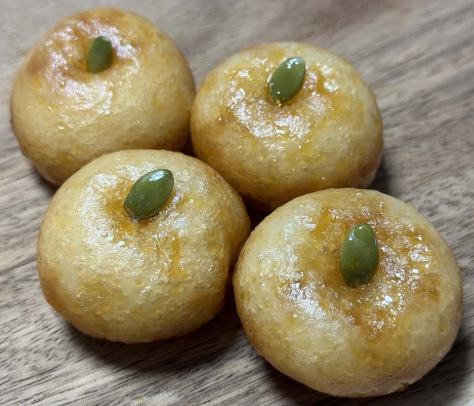 한국의 떡 종류 우메기떡(개성주악)