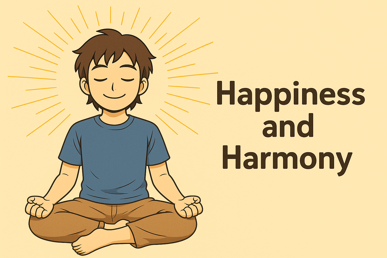 행복하고 조화로운 삶(A Happy and Harmonious Life)