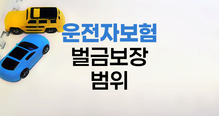 메리츠화재 운전자보험 M-Drive 벌금 보장 범위와 한도