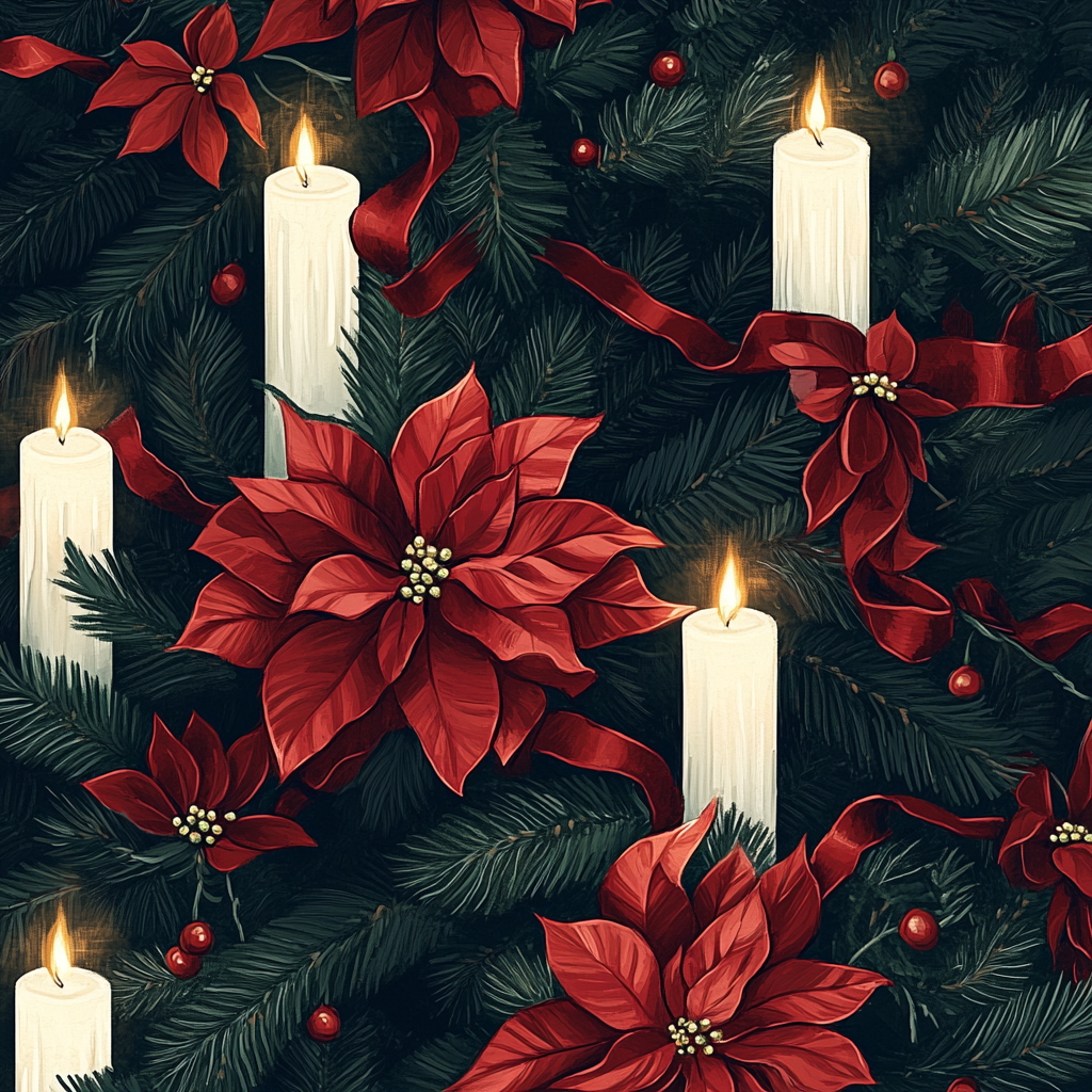 크리스마스 꽃 관리 요령