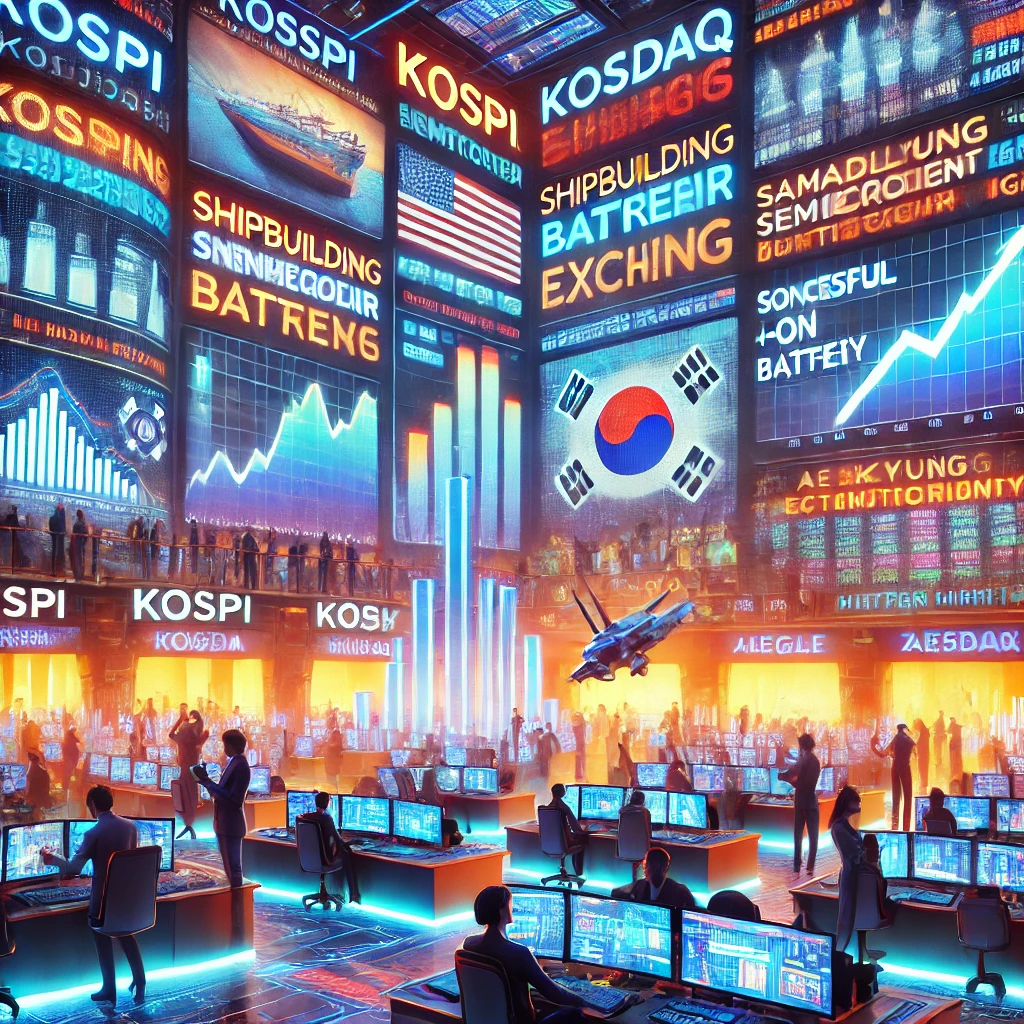 2025년 04월 25일 금요일 - 코스피·코스닥 상승, 조선·반도체 업종 강세