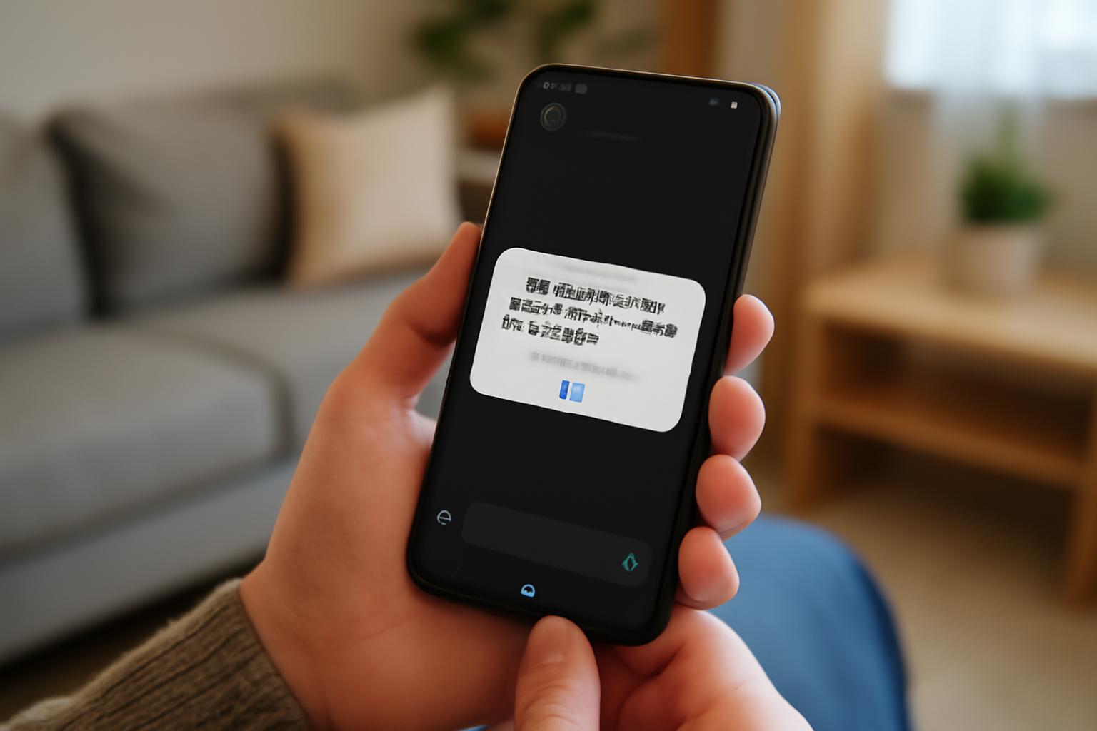 유심 오류 문자