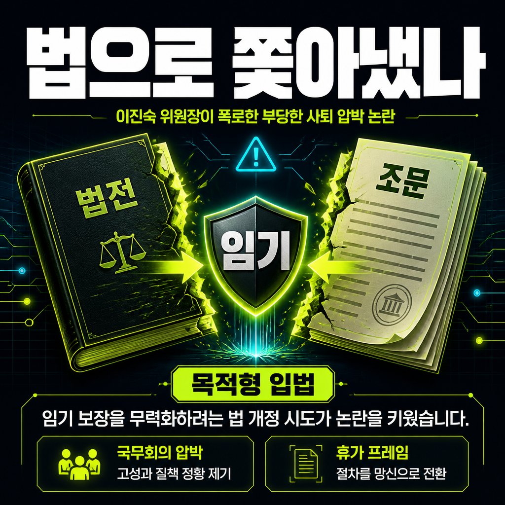 법으로 쫓아냈나