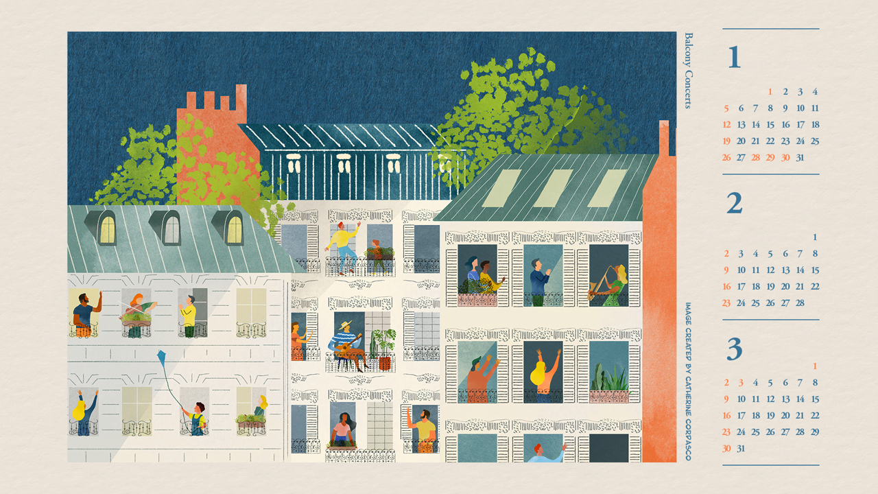 04 발코니 콘서트 B - 2025년2월 노트북배경화면