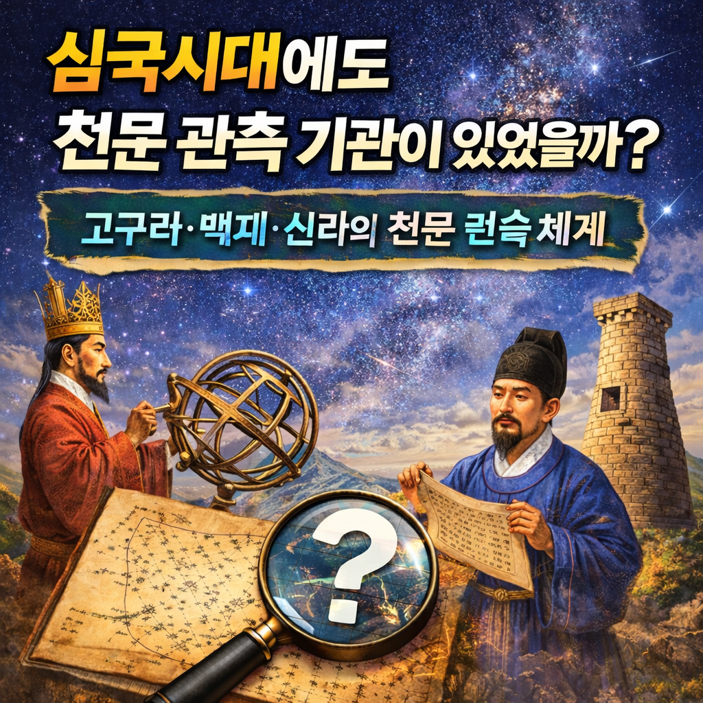 삼국시대에도 천문 관측 기관이 있었을까 고구려·백제·신라의 천문 관측 체계