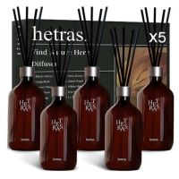 헤트라스 프리미엄 디퓨저, 퓨어런드리 + 호텔우드 + 화이트셔츠 + 제주사려니숲길 + 라튤립샤워, 5개