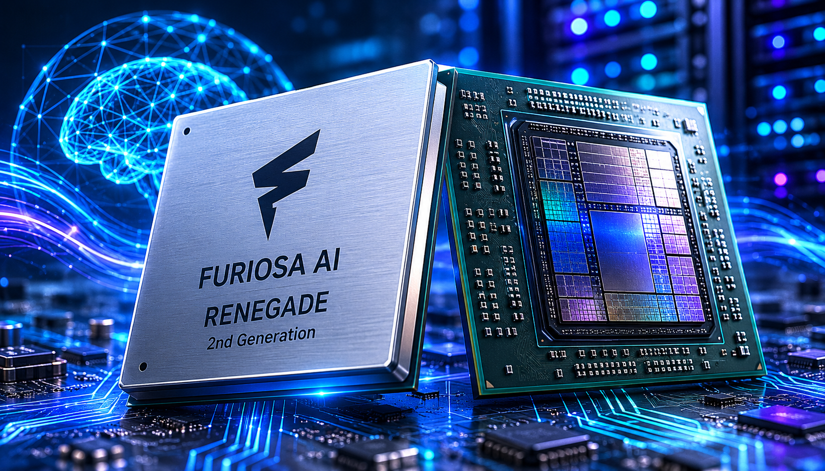 퓨리오사AI의 2세대 AI 반도체 레니게이드(사진=퓨리오사AI)