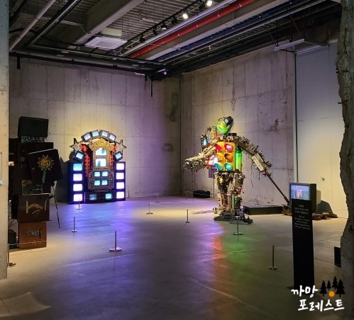 아라리오 뮤지엄 백남준 화백 작품