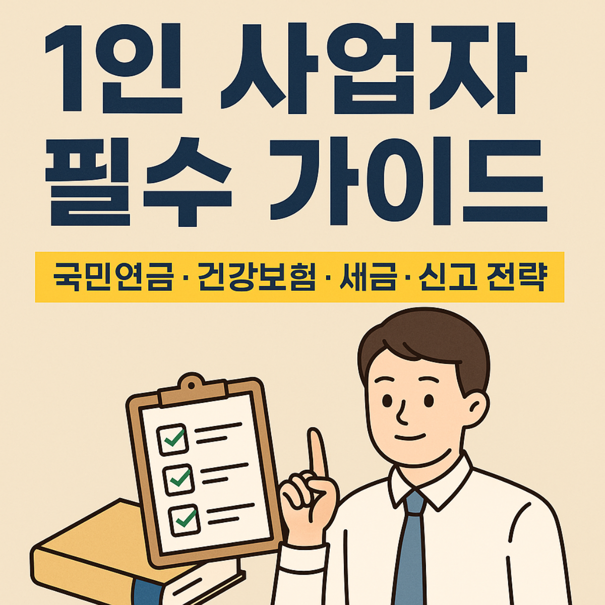 1인 창업자를 위한 국민연금, 건강보험, 세금, 신고 전략 안내 썸네일