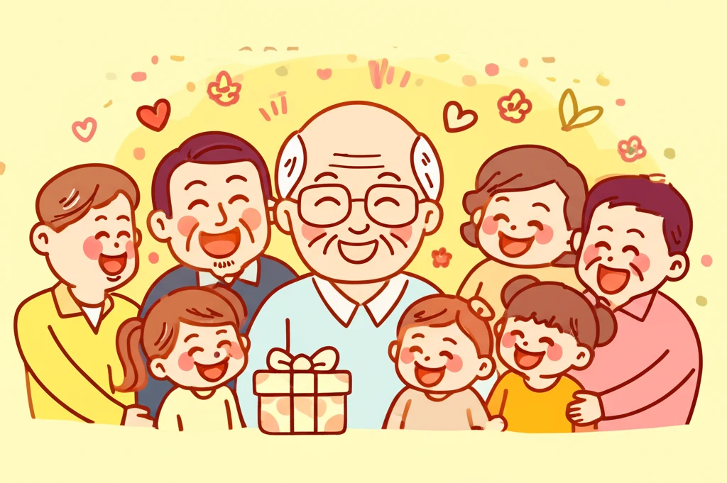 90세 개띠 어르신 2월 평온한 일상..