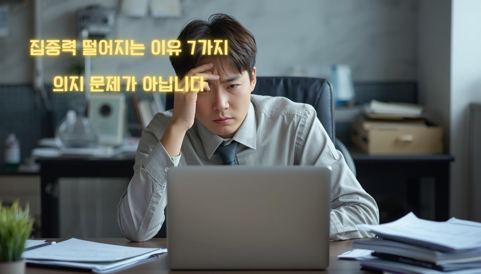 집중력 저하 원인-뇌 건강-두뇌 활성화