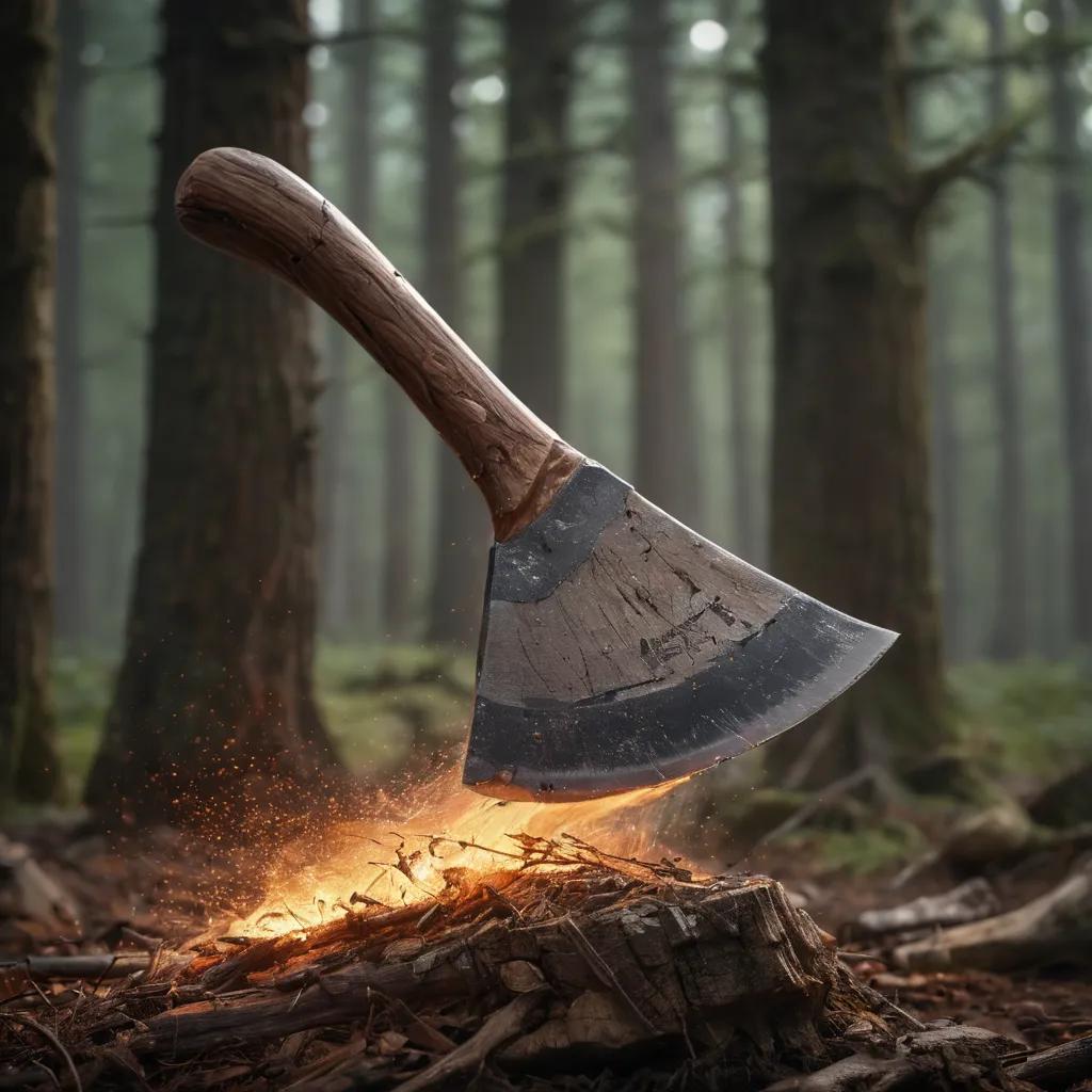 경인일주 물상 : 도끼와 나무 관계