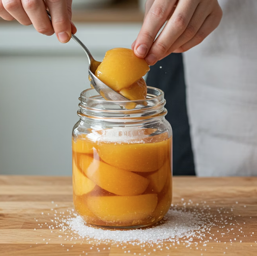 개복숭아 효소 만드는 법: 만드는 순서