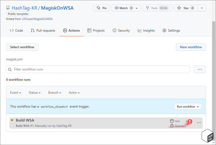 Workflow Queued