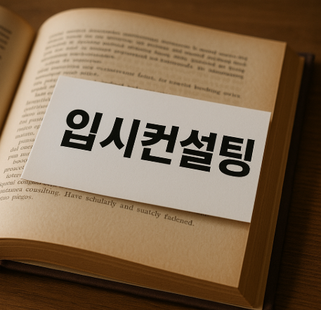 입시컨설팅