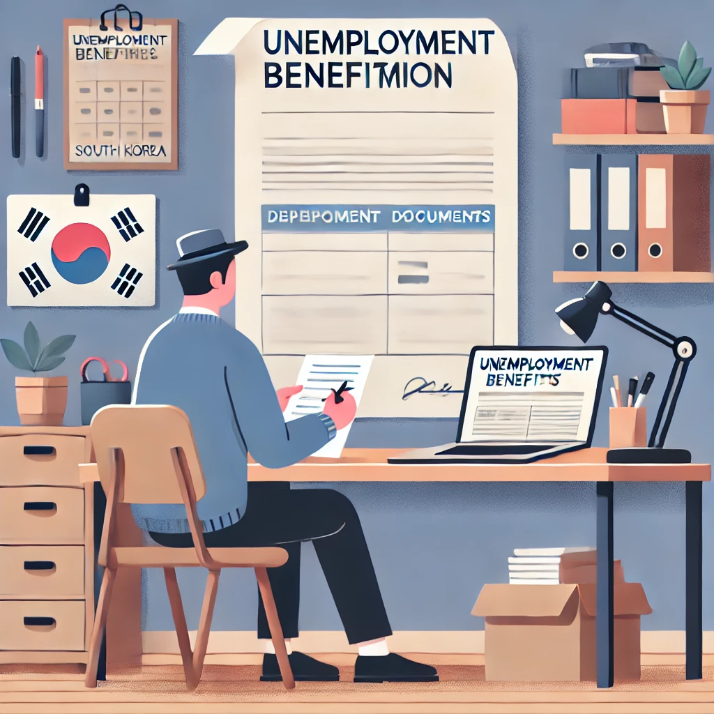 실업급여 수급자격 조회하기