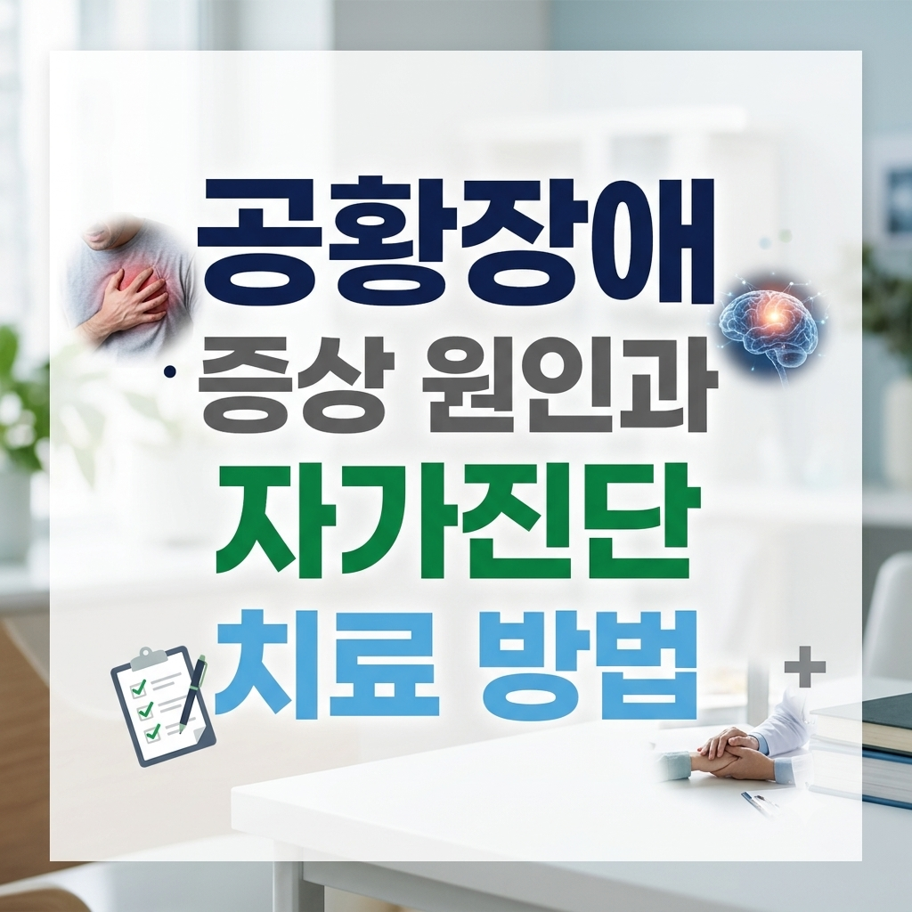 공황장애란? 공황장애 증상&middot;원인과 자가진단 치료 방법
