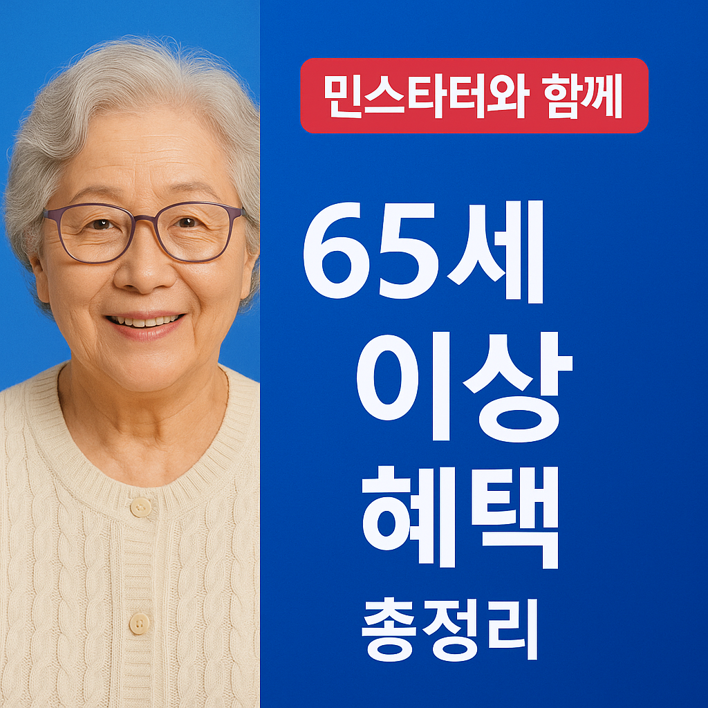 65세이상해택 교통카드 지원금 총정리 ✅
