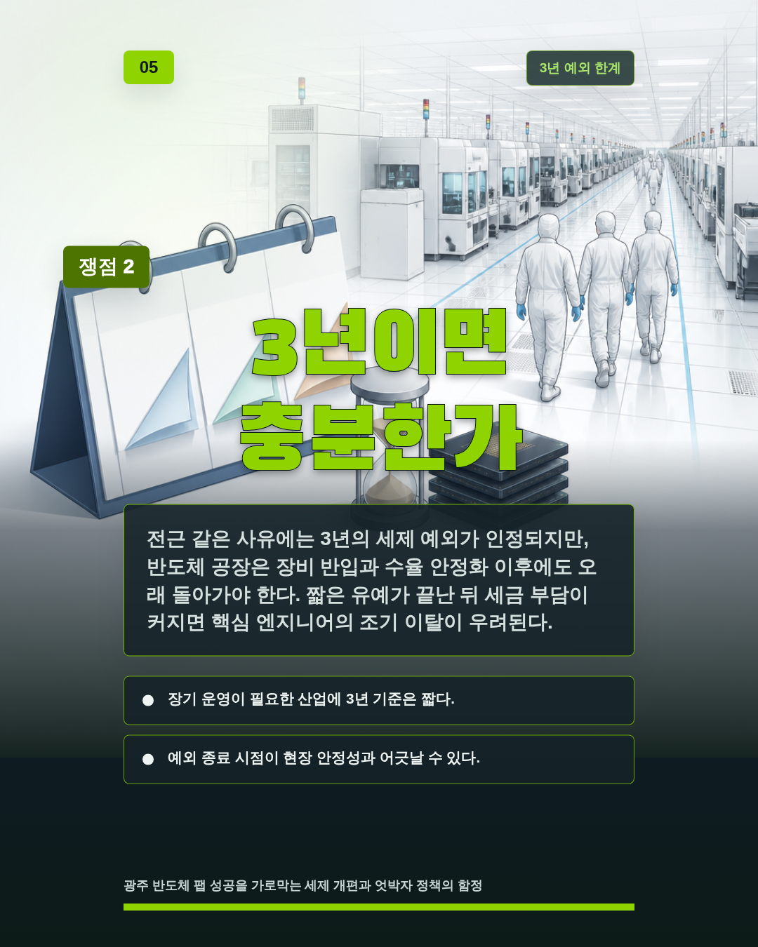 3년이면 충분한가