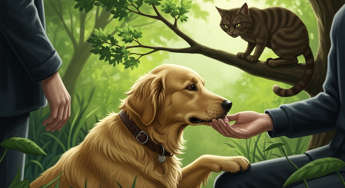 고양이 나오는 꿈, 고양이 죽는 꿈,개에게 물리는 꿈,개가 꼬리 치는 꿈