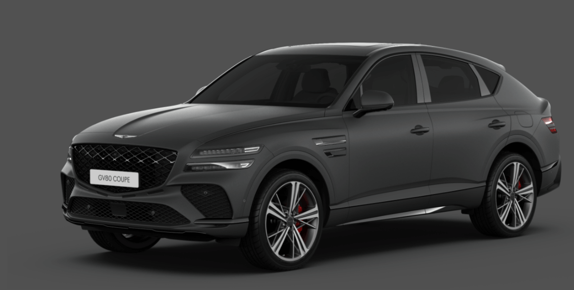 GV 80 쿠페 마칼루 그레이