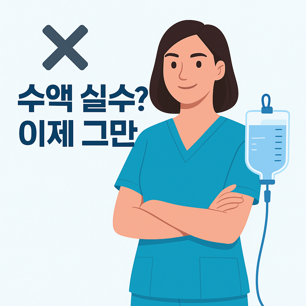 수액 준비 헷갈린다면? 신규간호사를 위한 실전 가이드