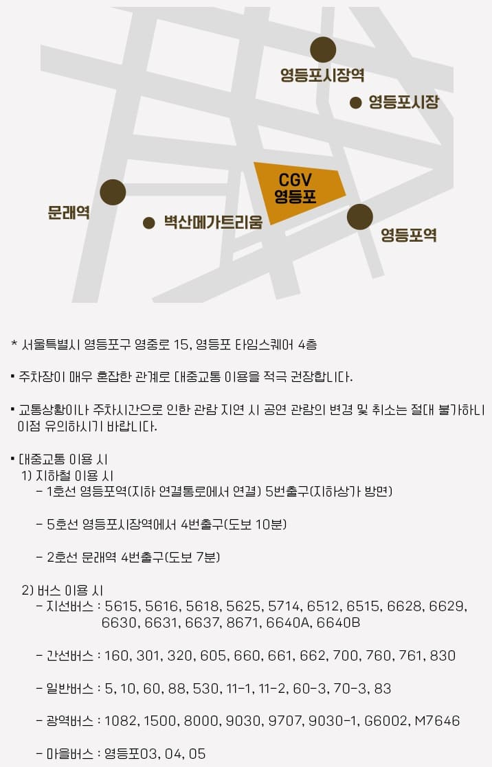 CGV 영등포 위치