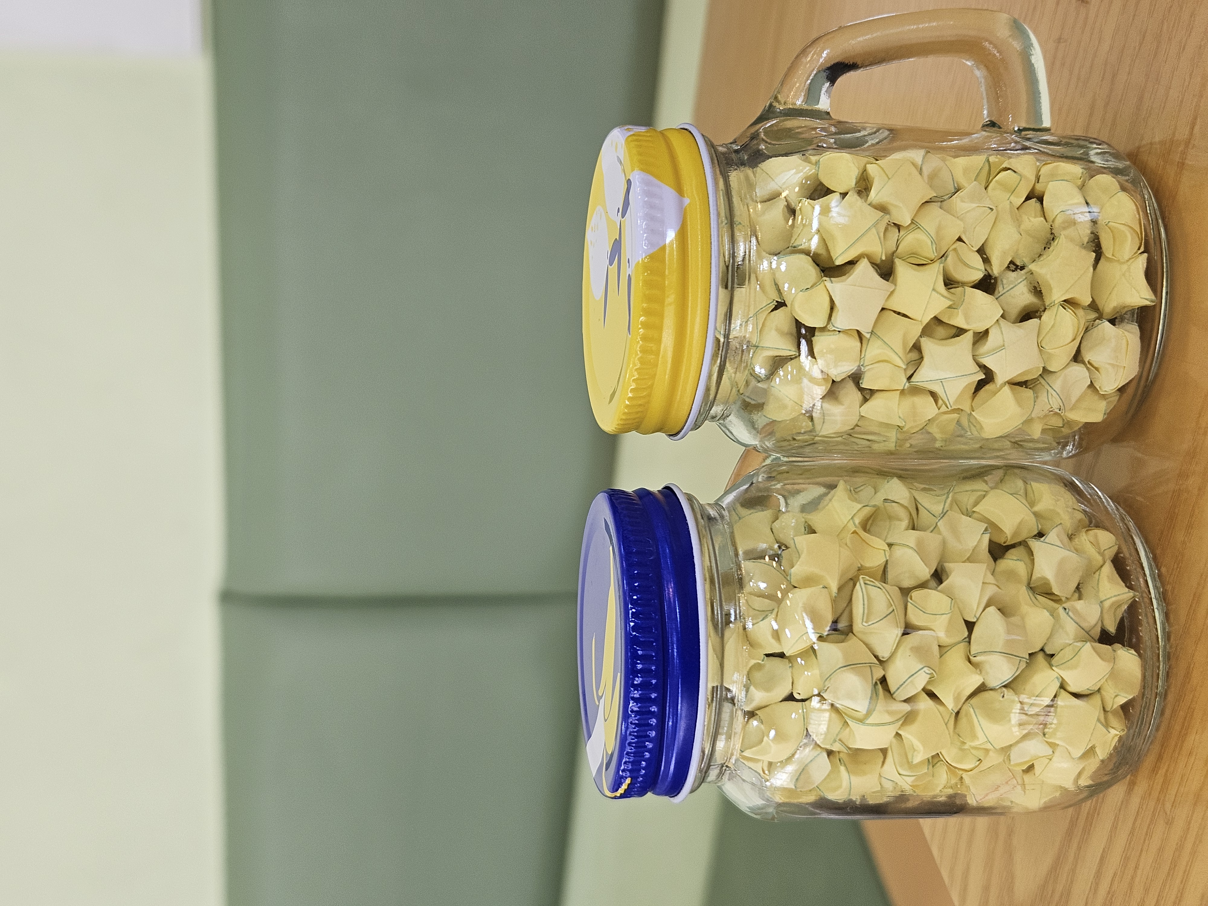 종이로접은별모습