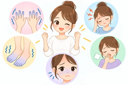 혈액순환 저하로 나타날 수 있는 신체 변화3