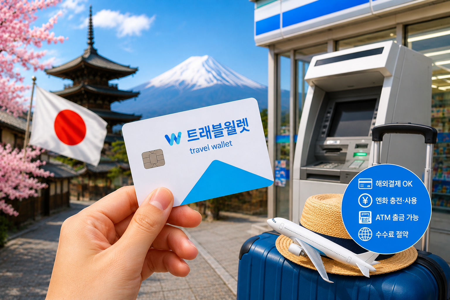 일본여행 필수카드 트래블월렛 GS25 발급방법 총정리 (+ATM 사용법) 관련 사진