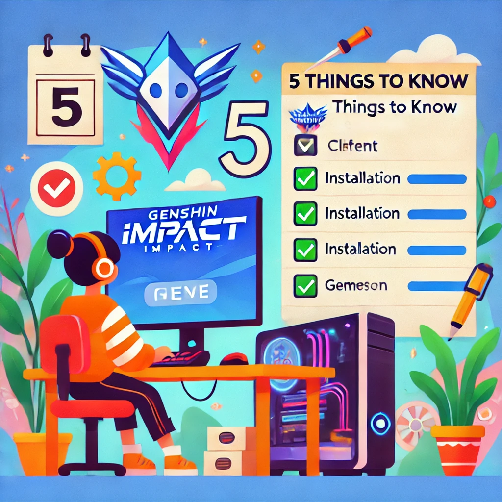 원신 모바일 다운로드와 설치 가이드