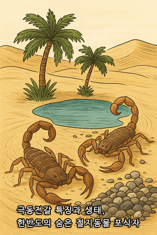 극동전갈 특징과 생태, 한반도의 숨은 절지동물 포식자