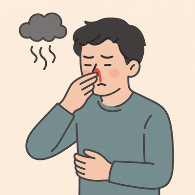 스트레스로 인한 혈압 상승은 코피가 자주나는 이유 중 하나입니다.